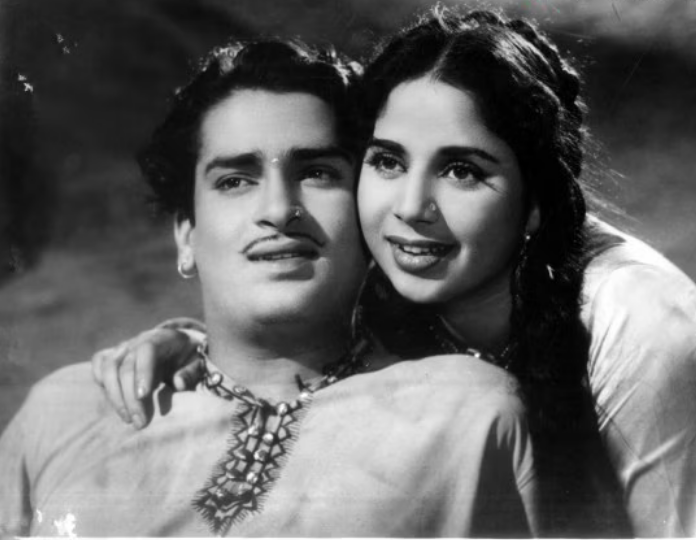 Shammi Kapoor with wife Geeta Bali