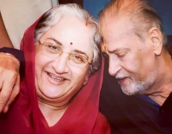 Shammi Kapoor with wife Neila Devi
