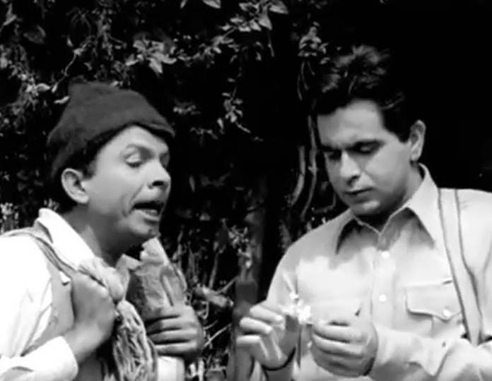 with Dilip Kumar