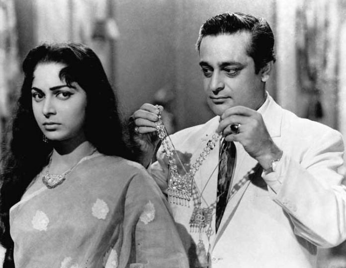 with Waheeda Rehman