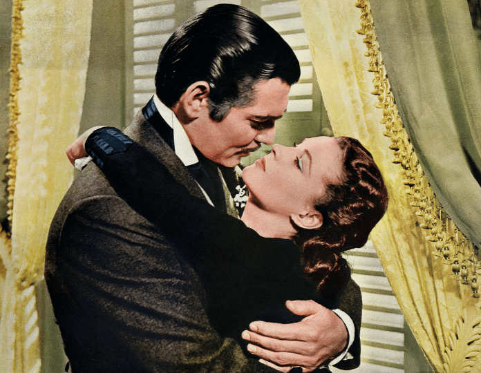 Vivien Leigh with Clark Gable