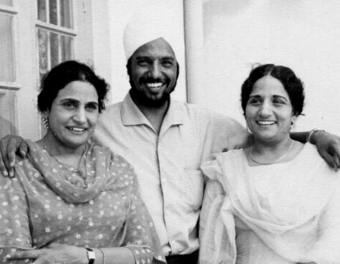 Surinder Kaur with Prakash kaur