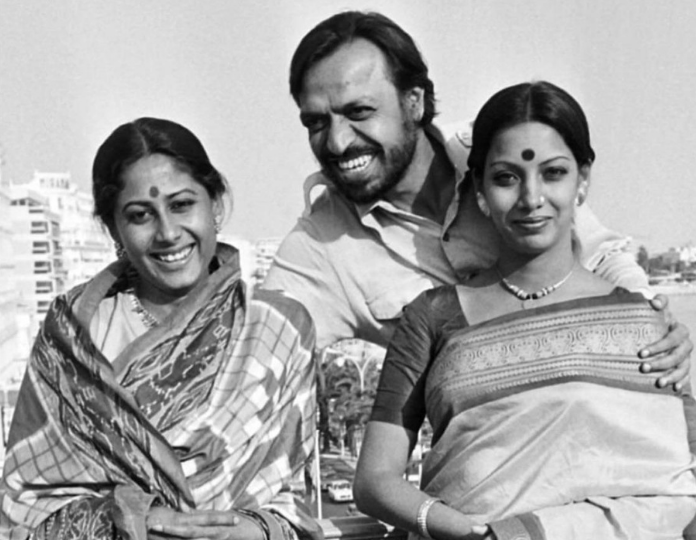 Shyam with Smita Patil and Shabana Azmi