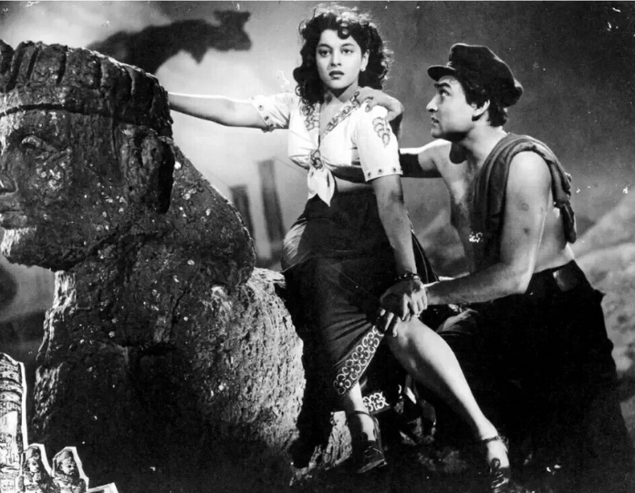 Nalini Jaywant with Ashok Kumar