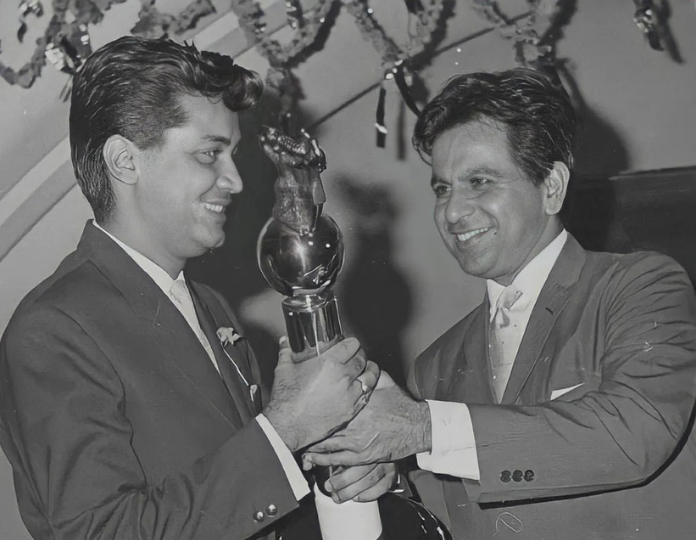 Deven Verma with Dilip Kumar