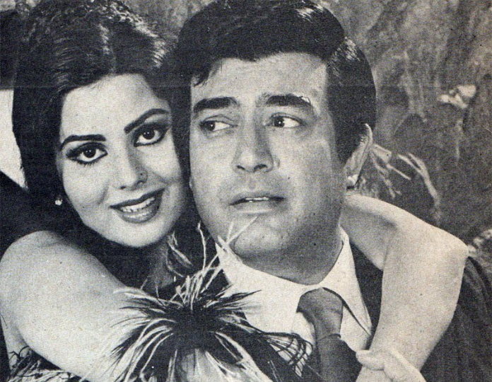 Sanjeev Kumar with Sulakshana Pandit