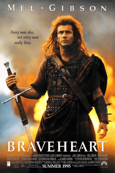 Mel Gibson in Breaveheart (1995)