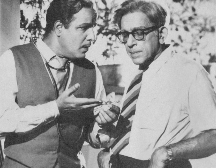 Anwar Hussain with Harindranath Chattopadhyay