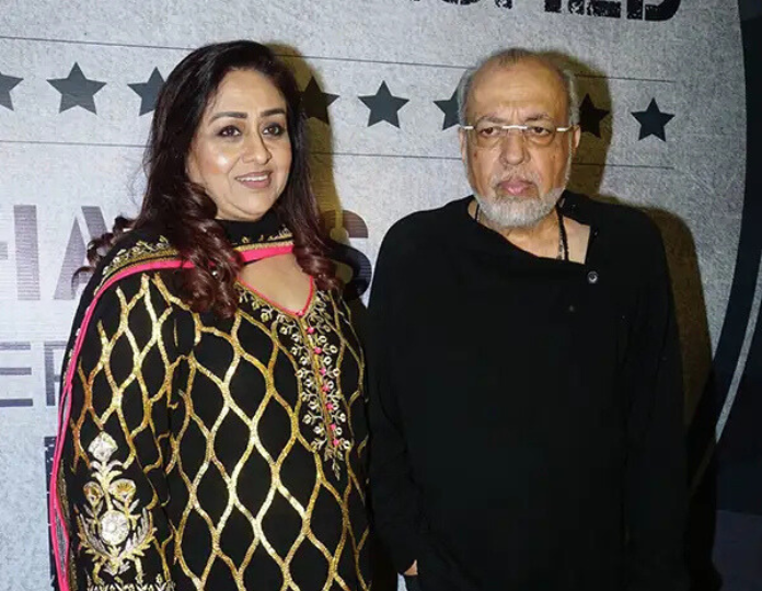 Bindiya Goswami with husband JP Dutta