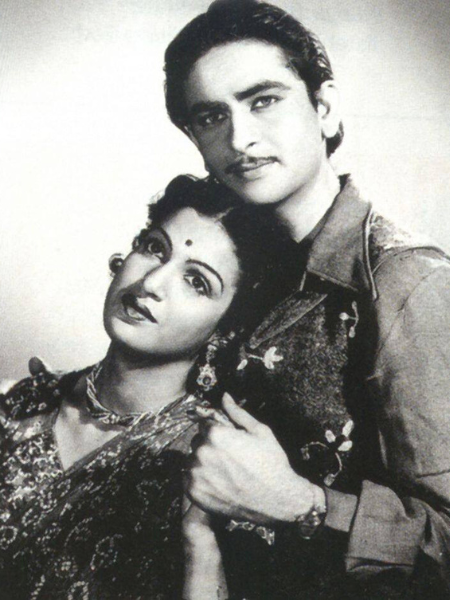 with Raj Kapoor