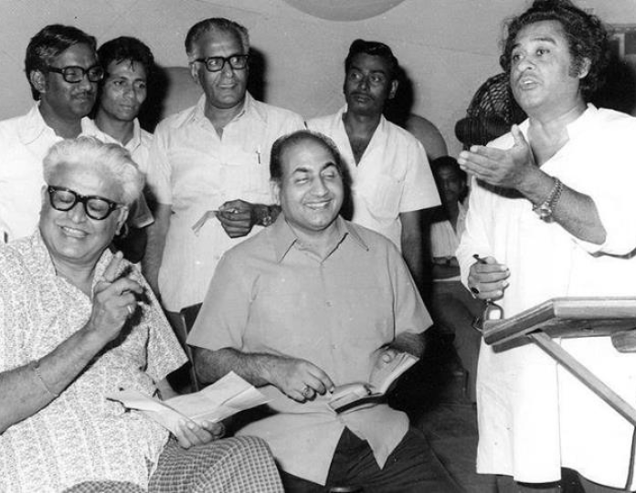 C. Ramchandra with Rafi and Kishore