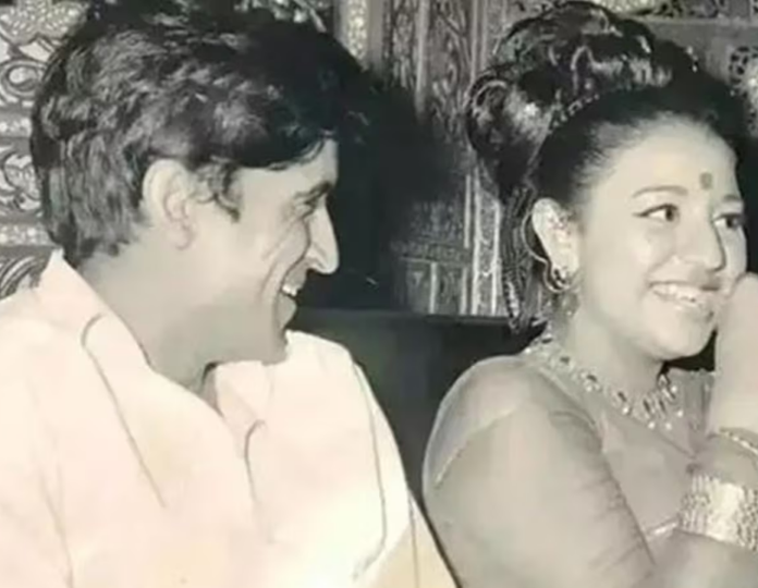 Honey Irani with Javed