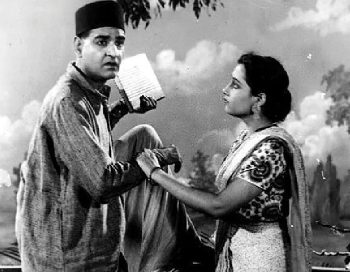 KL Saigal in Meri Bahen (1944)