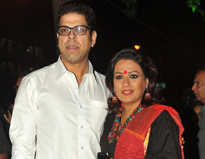 Ashwini Kalsekar with Husband Murli Sharma