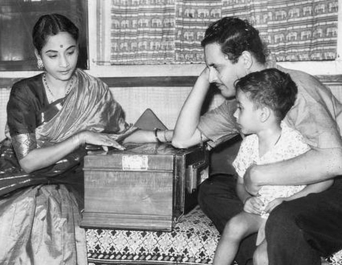 with Geeta Dutt