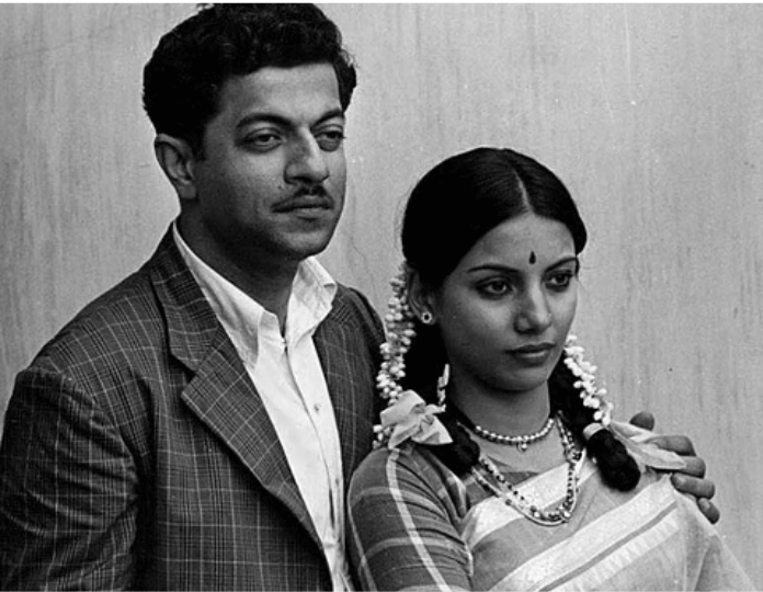 Girish Karnad with Shabana Azmi