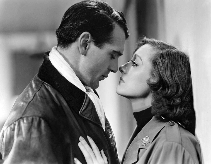 Gary Cooper with Joan Crawford in Today We Live 
