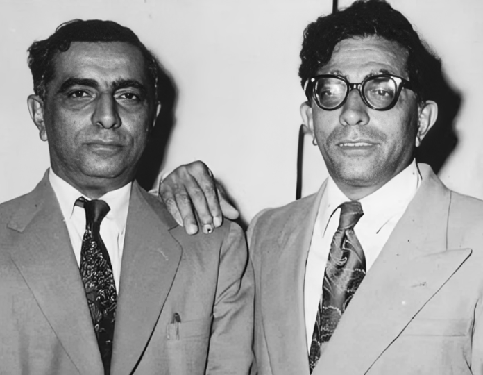 Homi with JBH Wadia