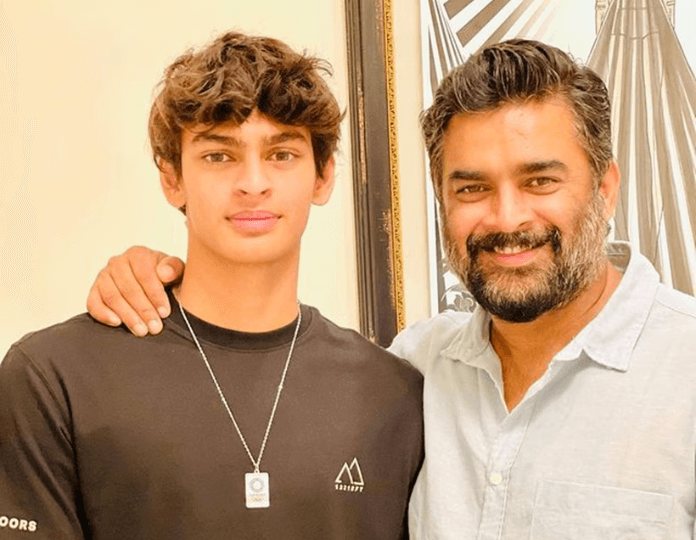 with son Vedant