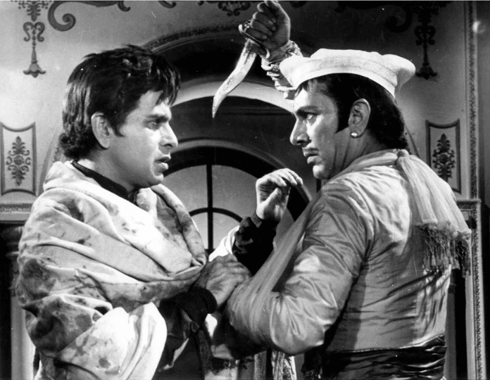 with Dilip Kumar