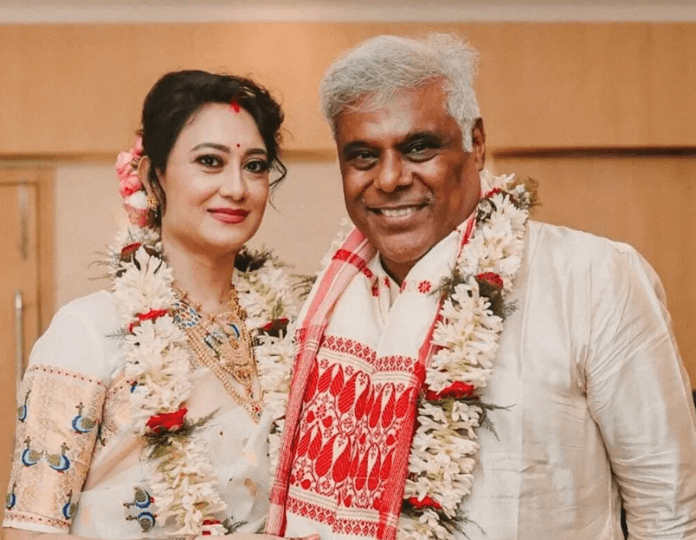 with wife Rupali Barua