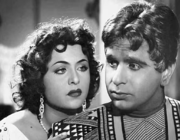 Nigar Sultana with Dilip Kumar in Yahudi