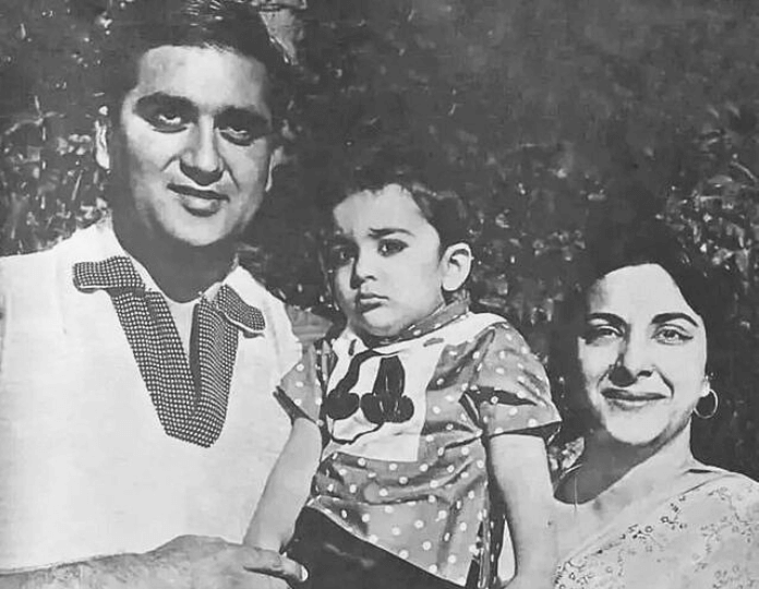 With Sunil Dutt
