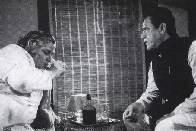 Shashi Kapoor and Om Puri