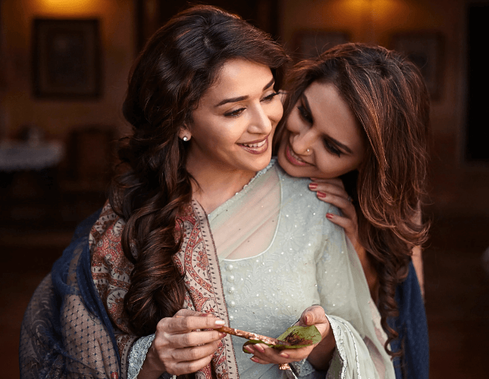 with Madhuri