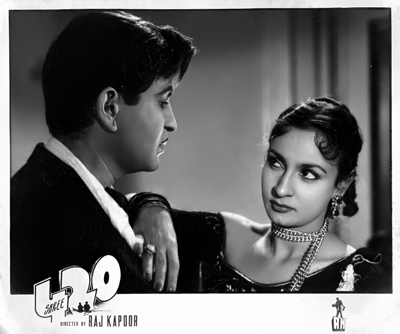 Raj Kapoor and Nadira