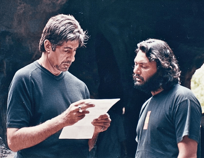 Rakeysh Omprakash Mehra with Amitabh Bachchan