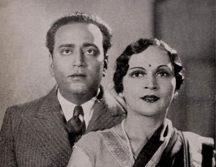 Mubarak and Durga Khote in Soungadi (1937)