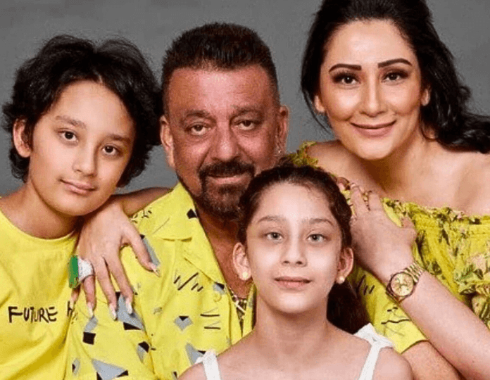 with wife and Kids