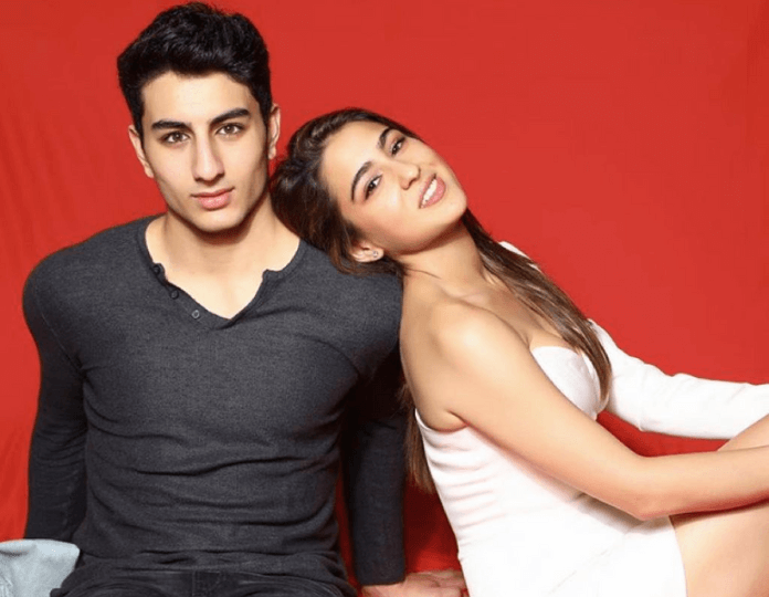 Sara Ali Khan with Ibrahim Khan