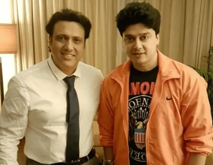 Harish Kumar with Govinda