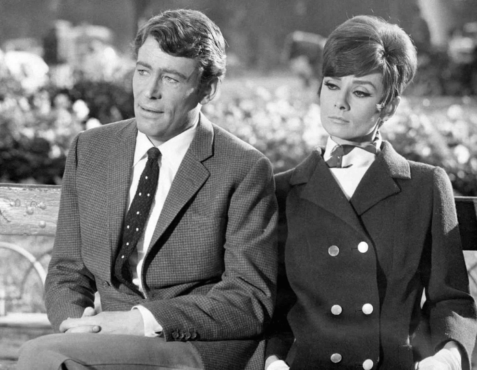 with Audrey Hepburn in How to Steal a Million (1966)