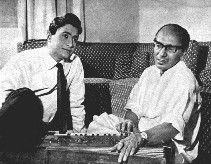 Dev Anand with Jaidev