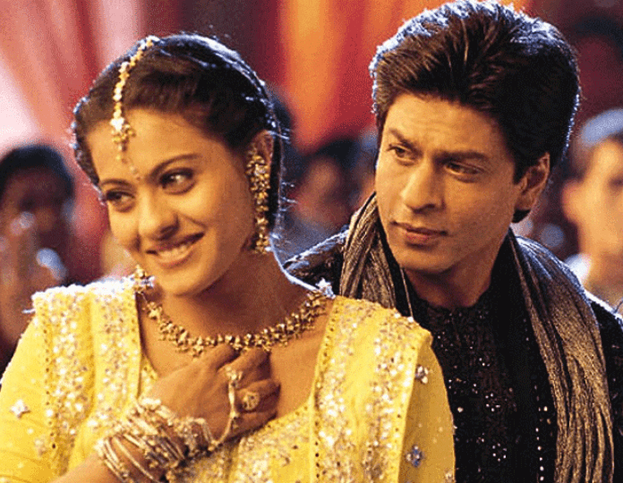 Kajol with Shahrukh Khan
