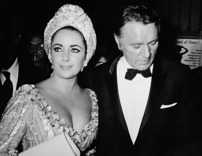 Richard Burton and Elizabeth Taylor 