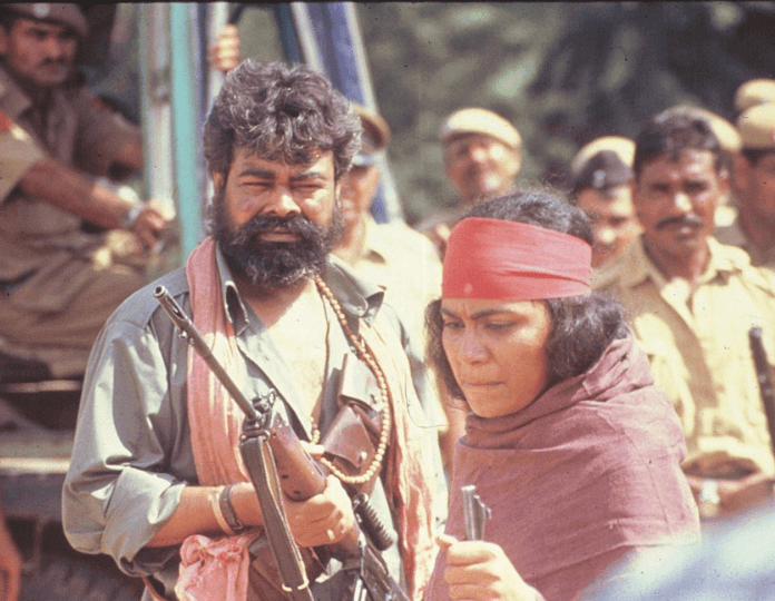 Anupam Shyam with Seema Biswas