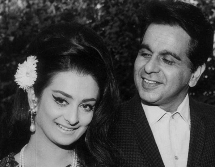 Saira Banu with Dilip Kumar