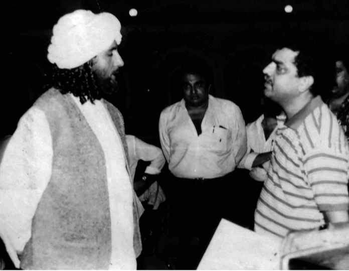 Mukul S Anand with Amitabh