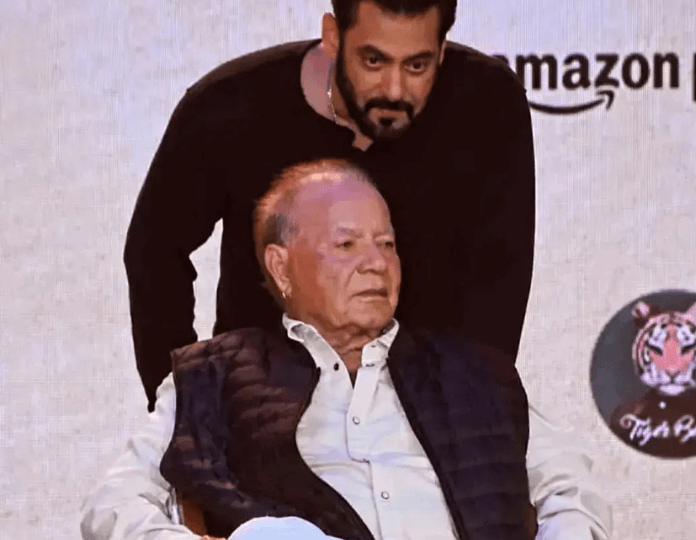 Salim Khan with Salman Khan